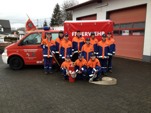 Die Jugendfeuerwehr der FF Nistertal