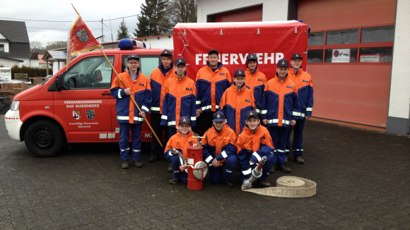 Gruppenfoto Jugendfeuerwehr