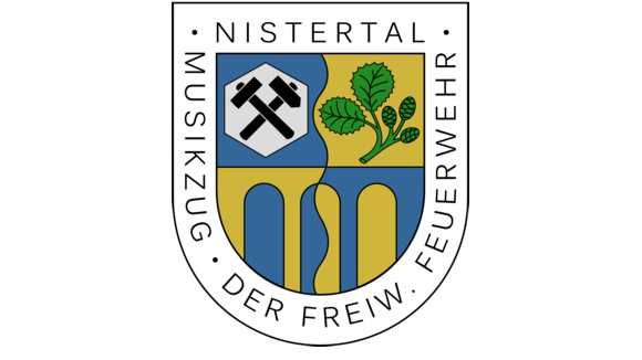 Wappen des Musikzuges der FF Nistertal
